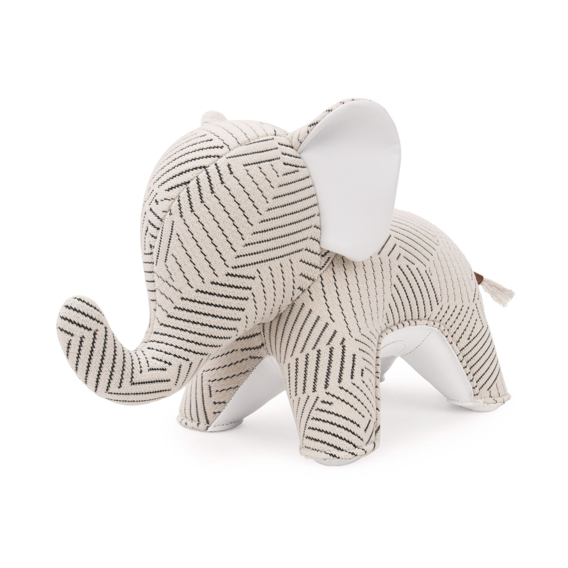 Serre-livres éléphant Abby Razzle Dazzle blanc Züny x KVADRAT