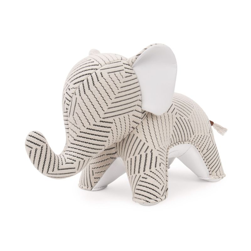 Serre-livres éléphant Abby Razzle Dazzle blanc Züny x KVADRAT