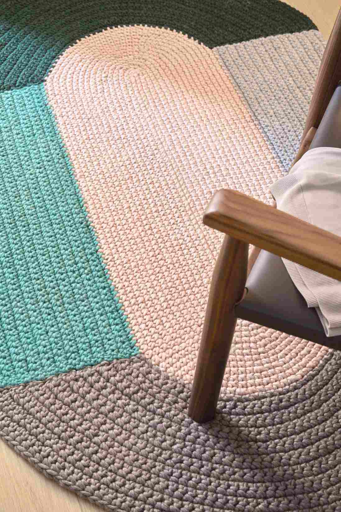 Tapis The Crochet Collection Embroidery 180x100 cm Gan 