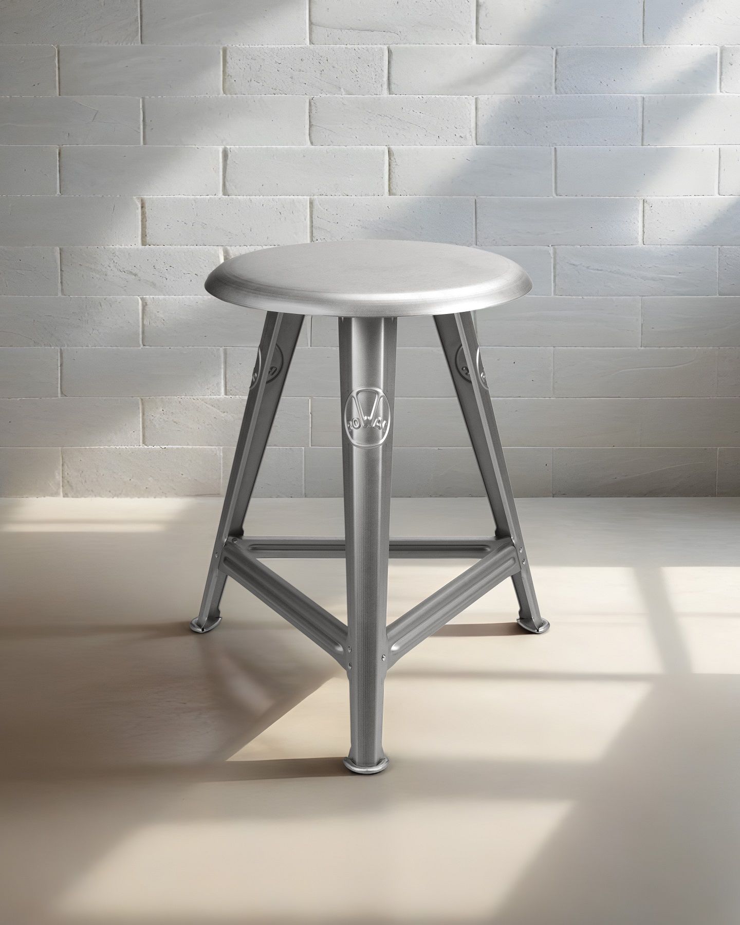 Just Steel Tabouret Bauhaus Dessau 100 Edition Rowac LIMITED EDITION
