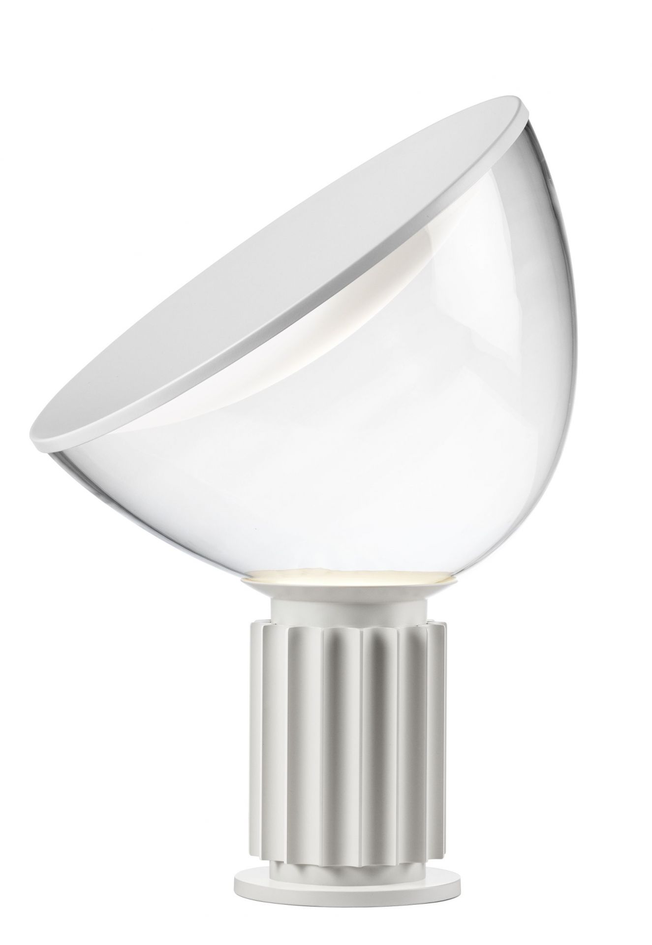 Taccia Small LED blanc mat Table lamp Lampe de table Flos