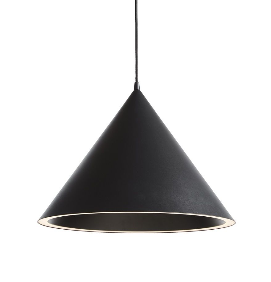 Annular Lampe à suspendre L Woud Noir