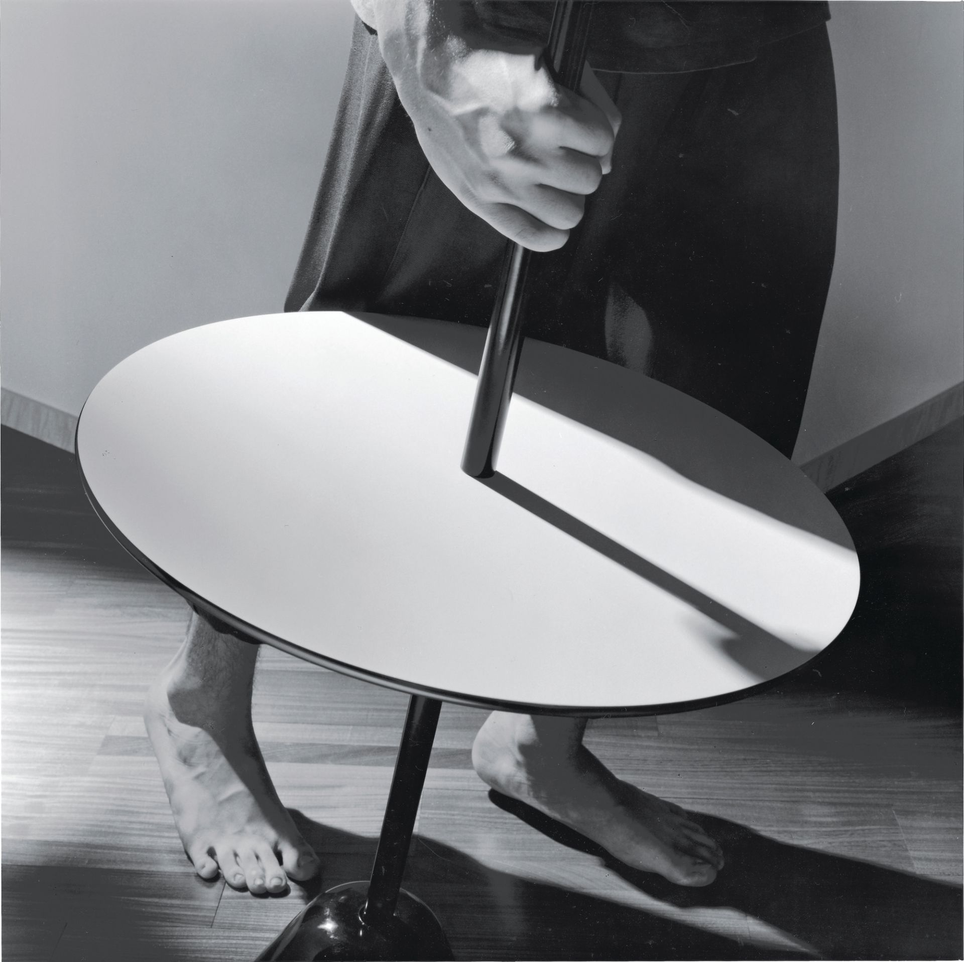 Servomuto Table d'appoint blanc Zanotta
