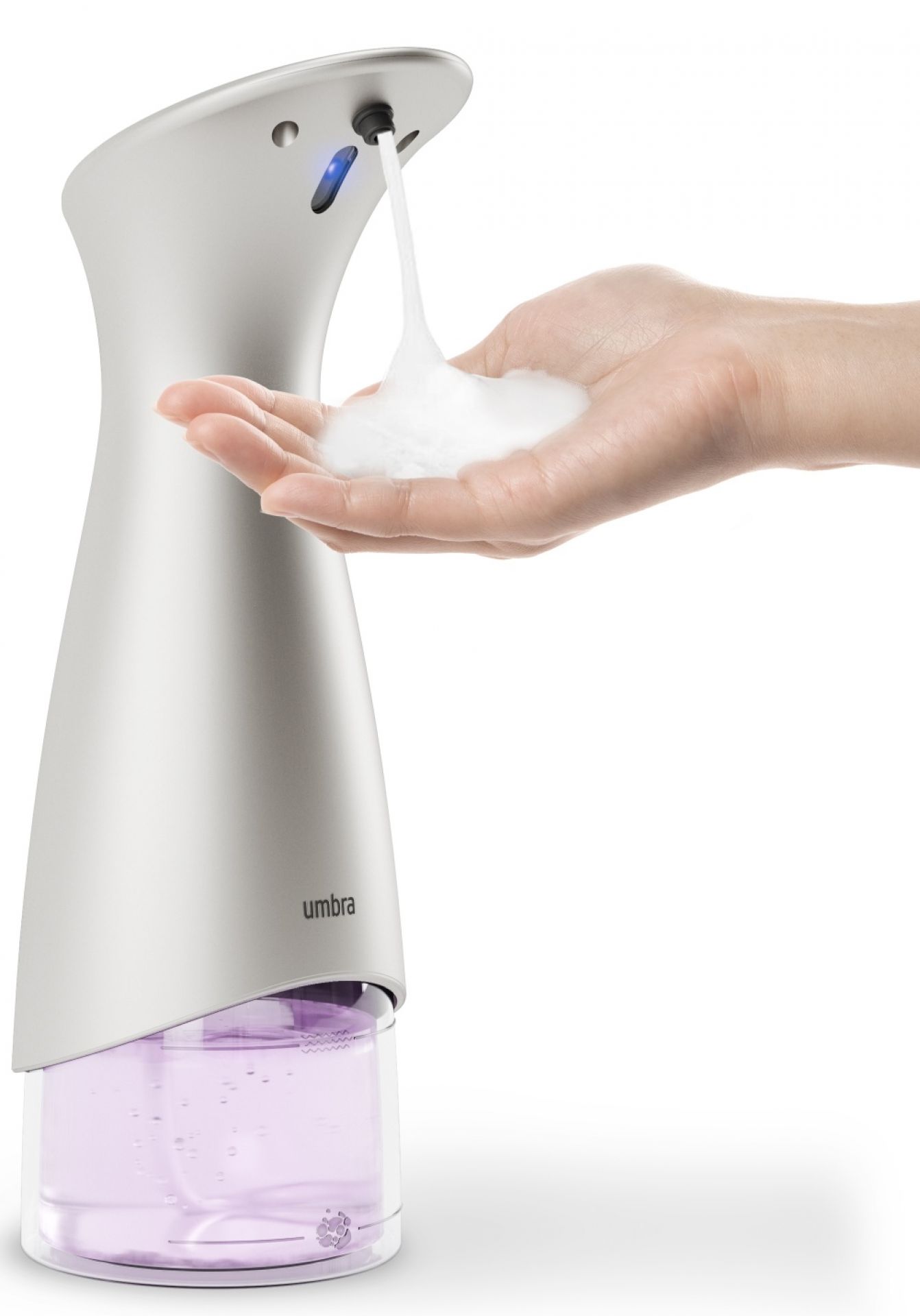 Otto Foaming Automatic Soap Dispenser Distributeur de savon Umbra Nickel OFFRE SPECIALE