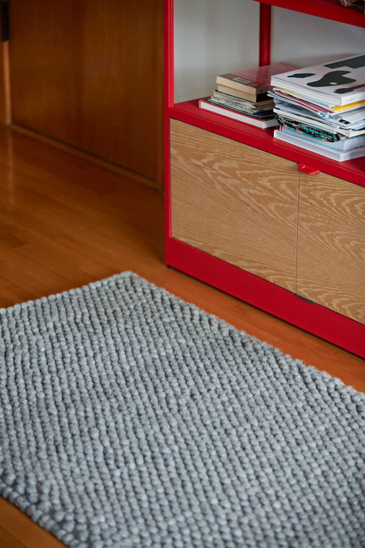 Peas Tapis L 200 x L 140 cm médium gris Hay
