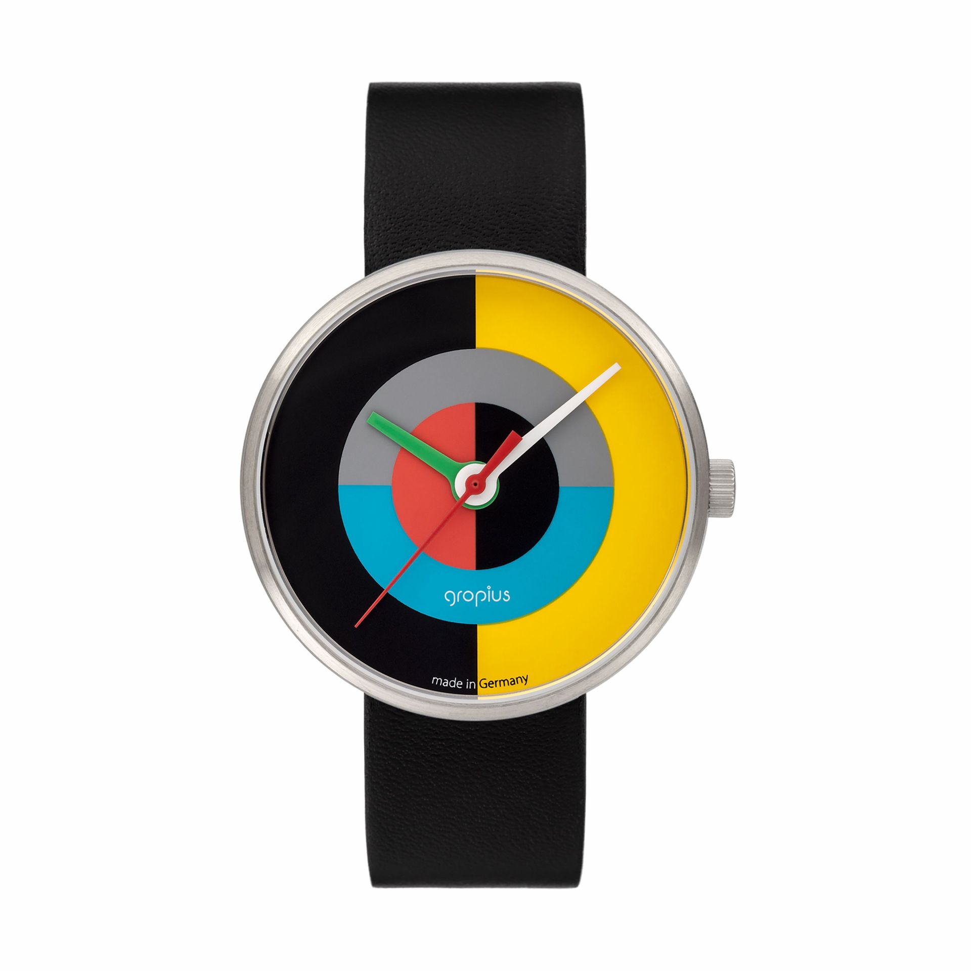 J. Albers montre avec bracelet en cuir Walter Gropius OFFRE SPECIALE