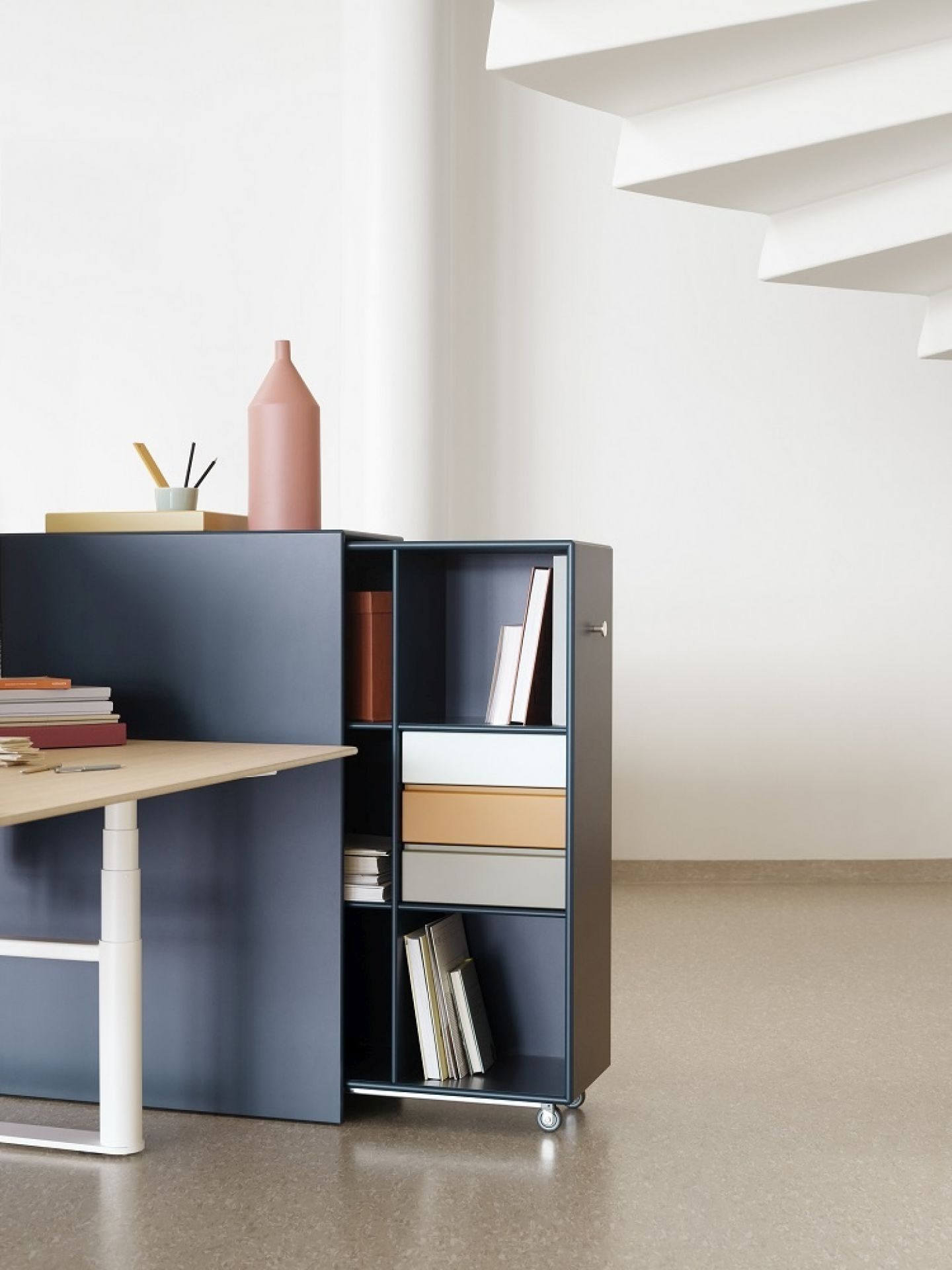 HiLow Double Table de travail réglable en hauteur Montana