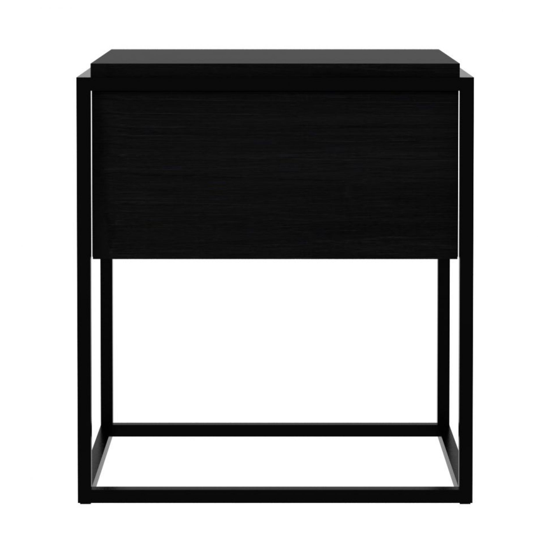 Monolit Table de nuit chêne noir Ethnicraft