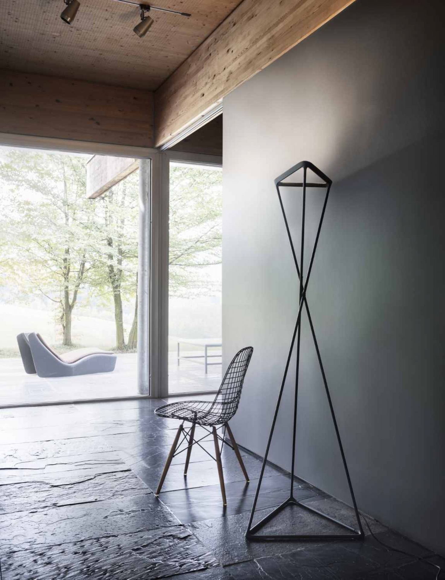 Lampadaire D77 Tango  Luceplan