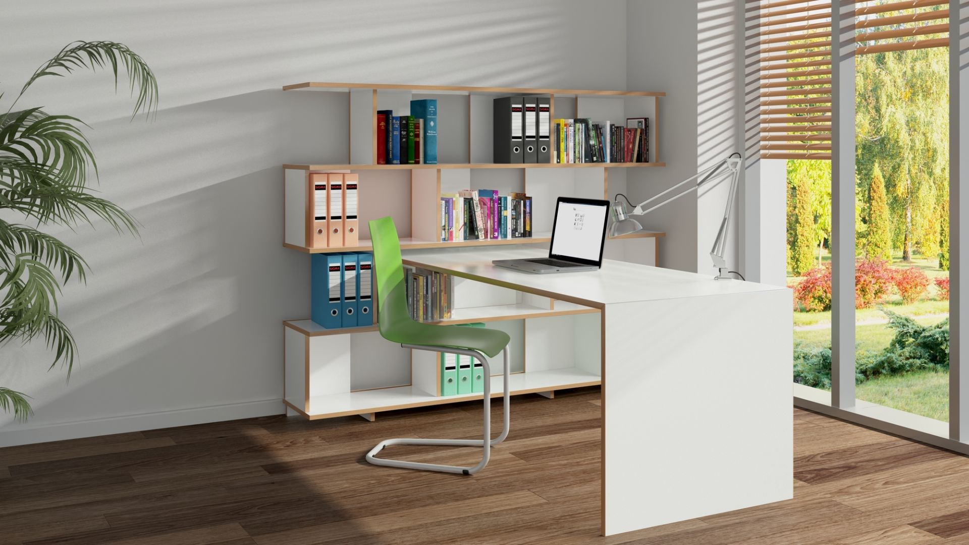 Anstell table pour Stell étagère Tojo
