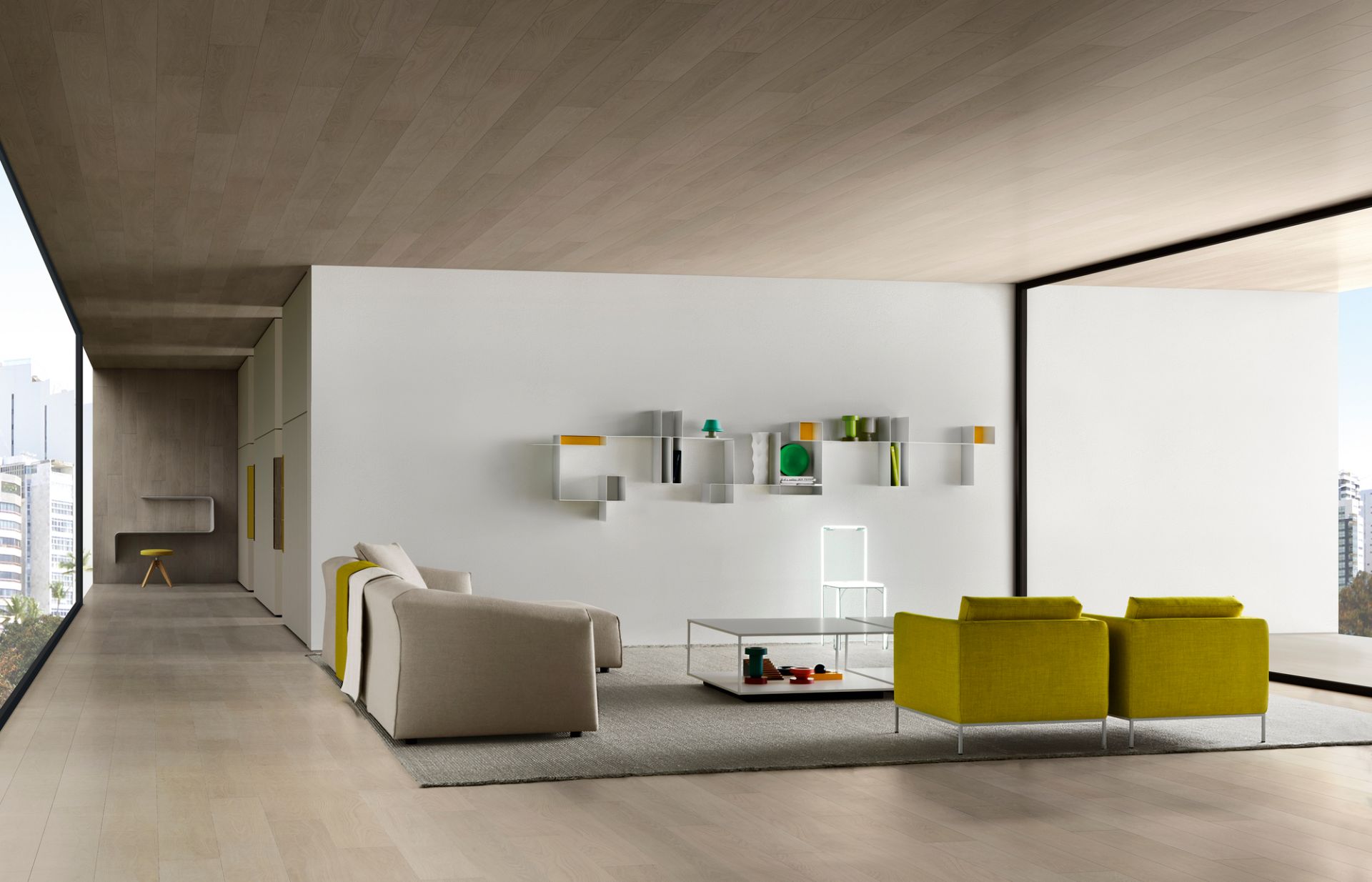 Randomissimo système d'étagère MDF Italia