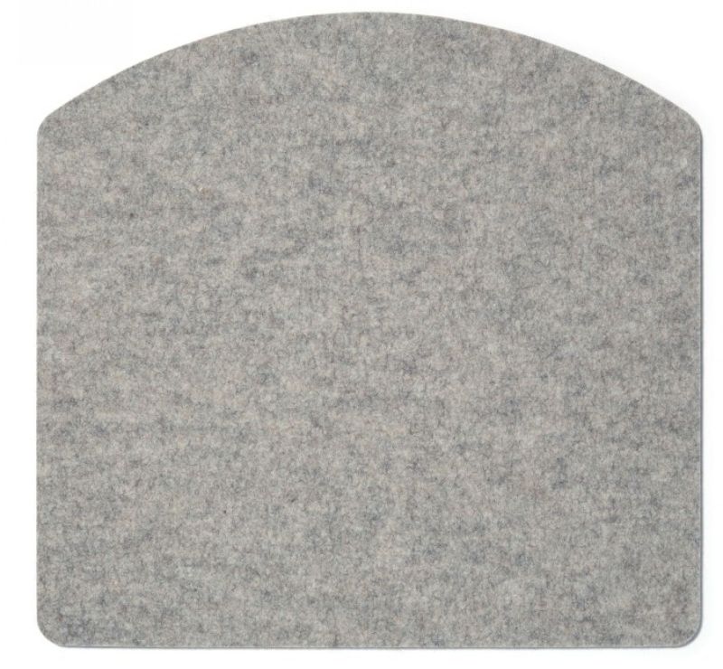 Coussin d'assise - Coussin en feutre Thonet S 43, couleur clair chiné, sans revêtement antidérapant HEY - SIGN by BWF Group OFFRE SPECIALE