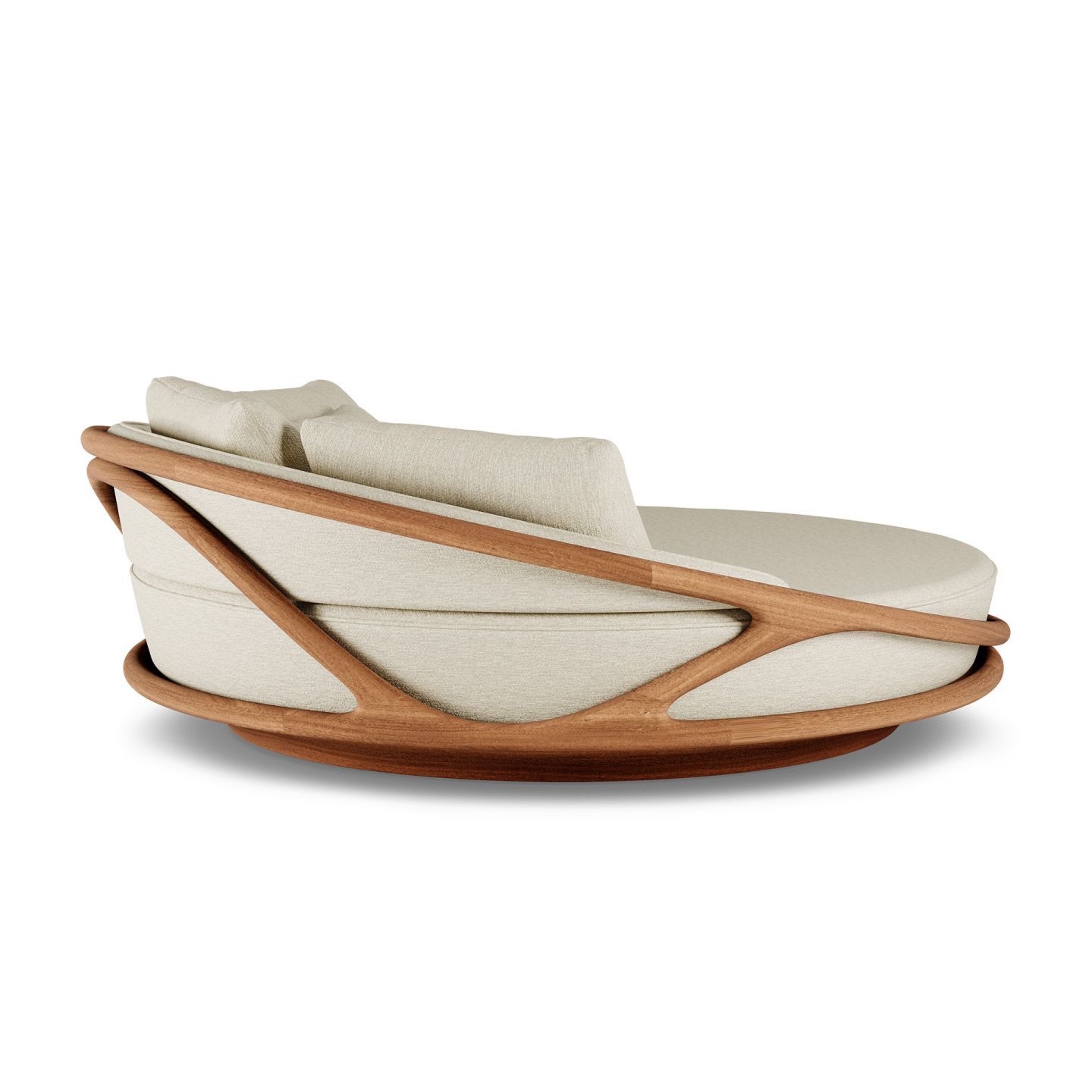 Chaise longue de jardin Solis Morpho
