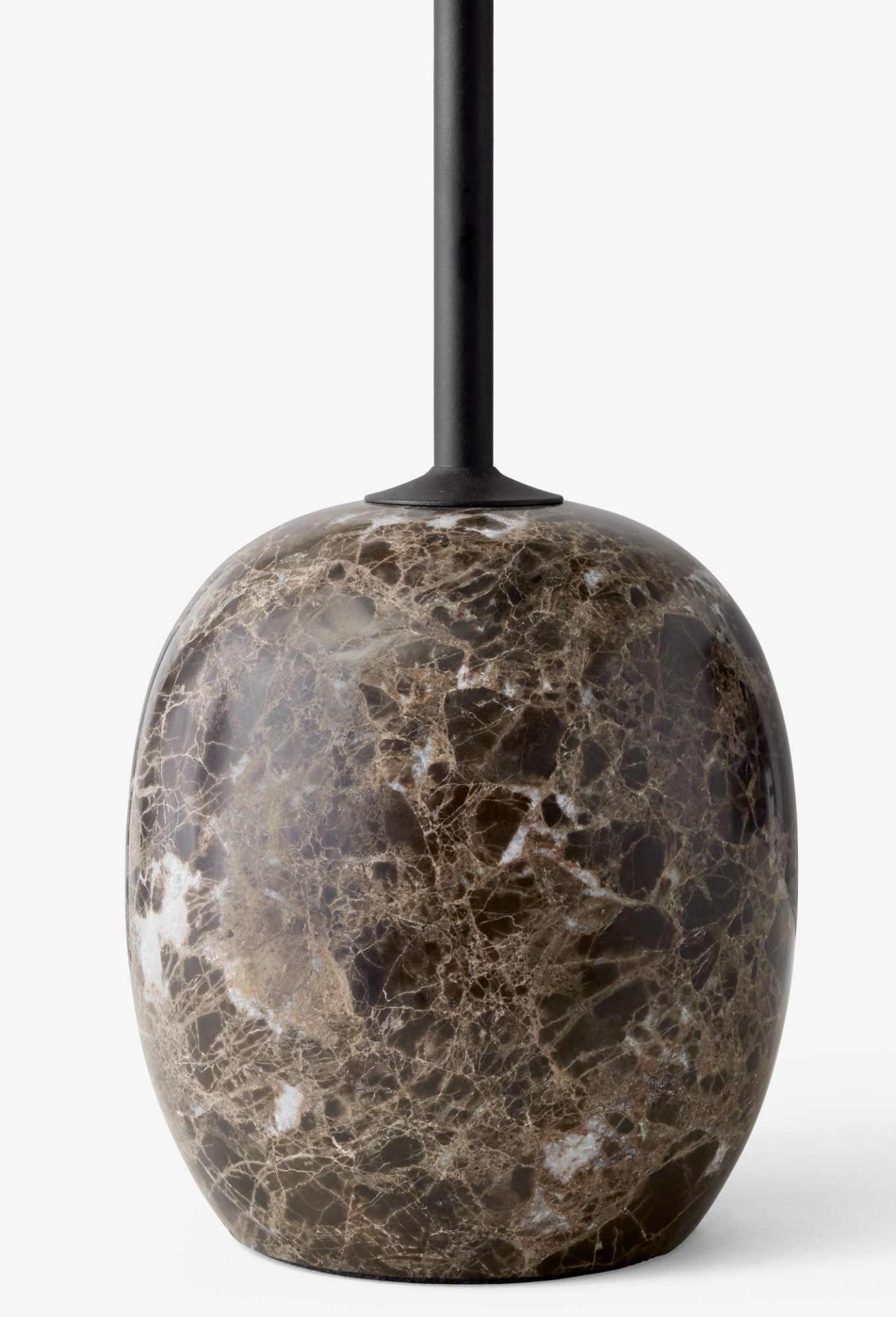 Lato LN8 Table d'appoint avec plateau en bois NOISET/MARBRE EMARADOR AndTradition OFFRE SPECIALE
