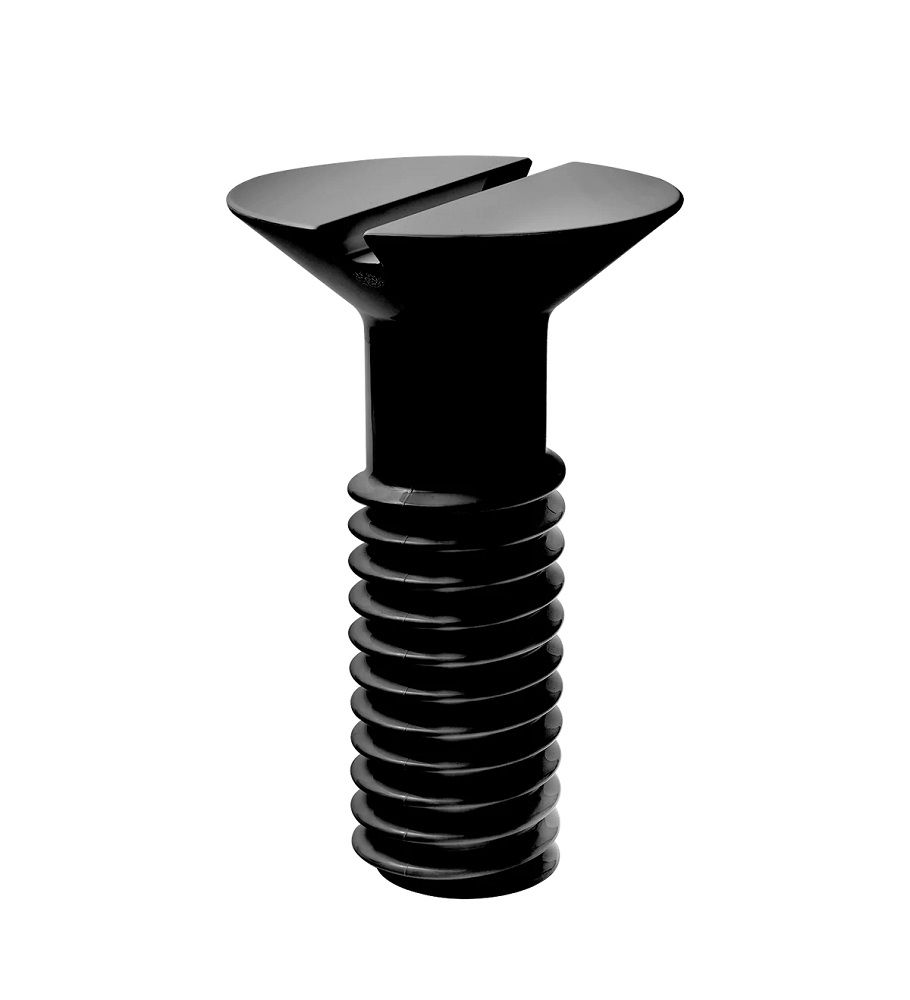 Screw table grand noir Eero Aarnio Originals