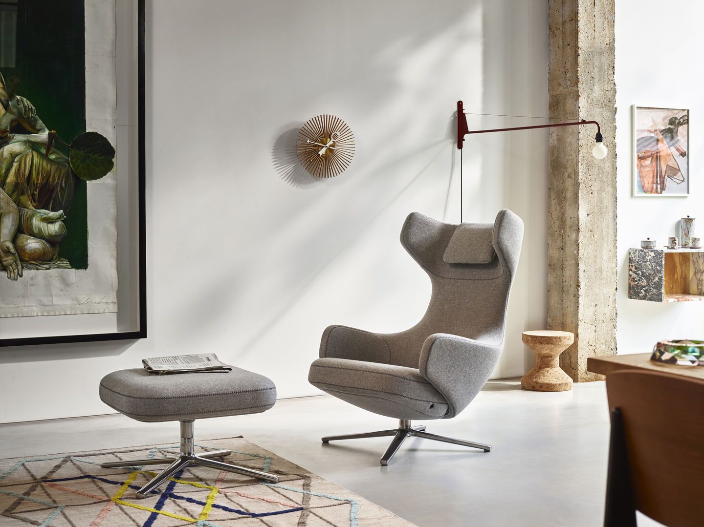 Popsicle Clock Wanduhr Vitra