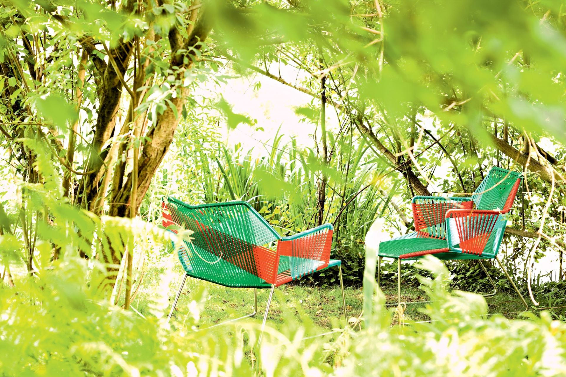Tropicalia Chaise avec accoudoirs Polymère Moroso