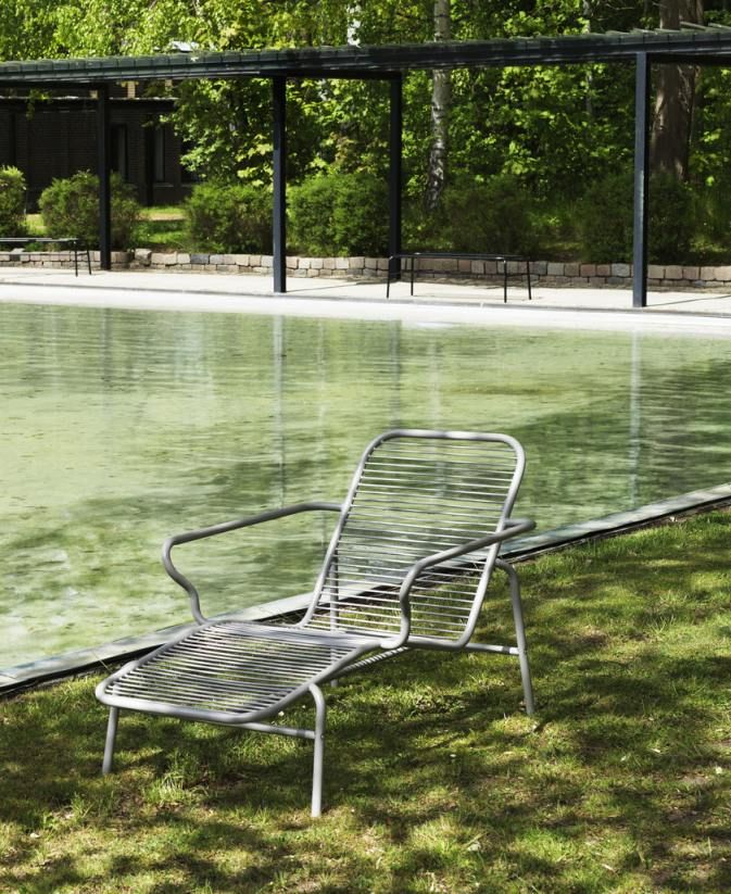 Vig Chaise Longue Chaise longue d'extérieur Normann Copenhagen  