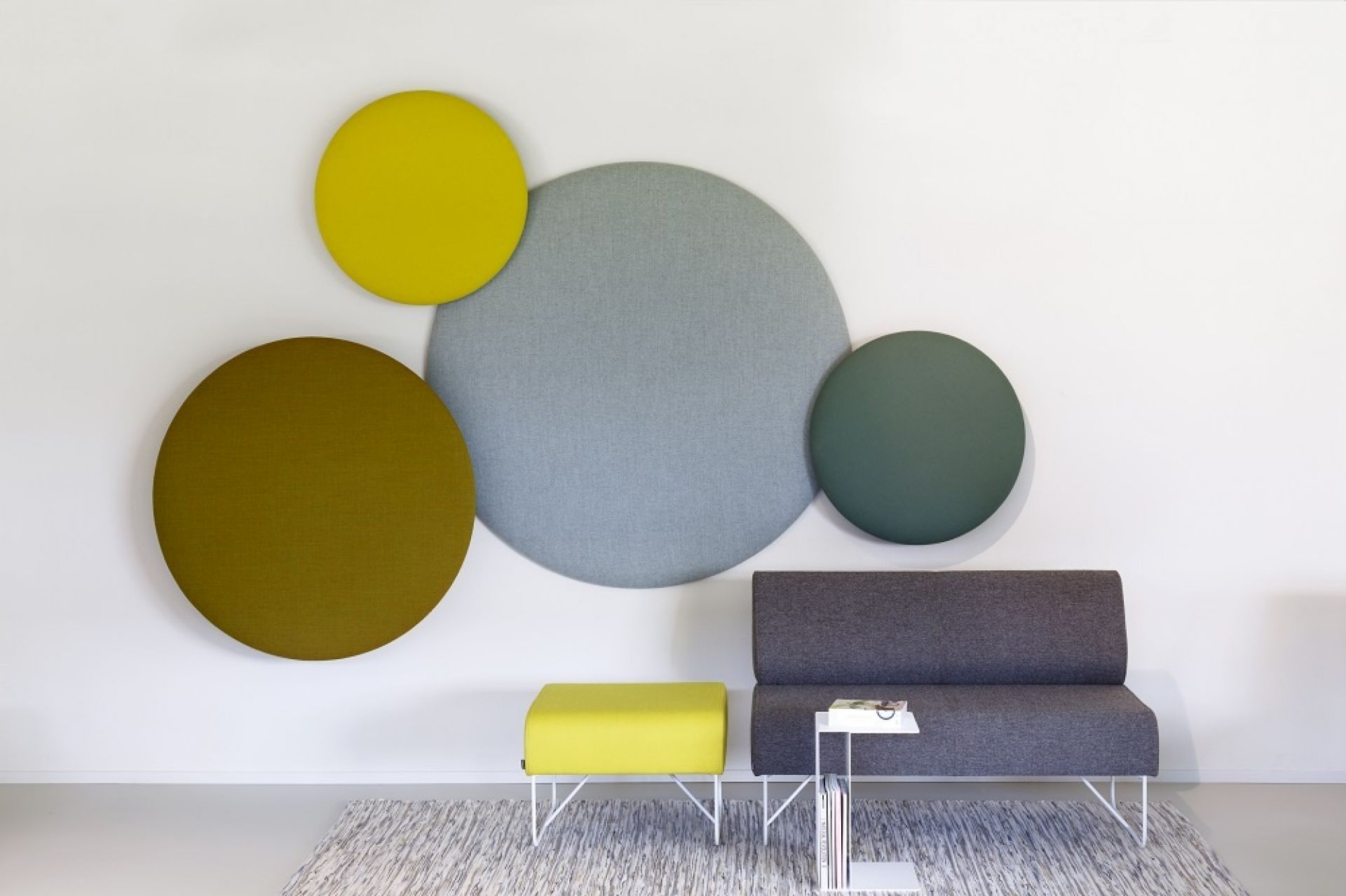Pillow Round Panneaux muraux / élément acoustique Cascando