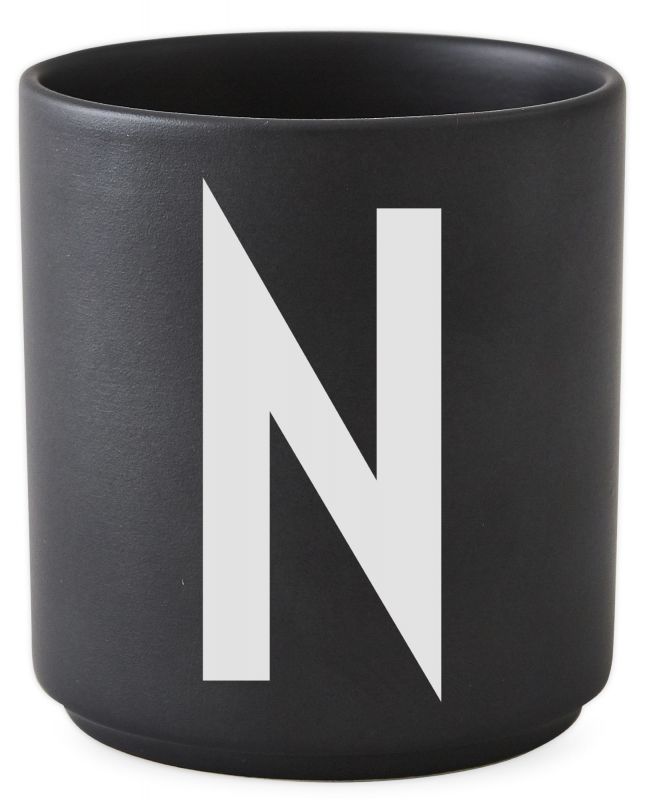 Gobelet lettres cup Noir Design Letters OFFRE SPECIALE