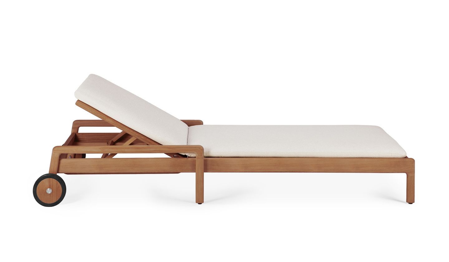 Chaise longue réglable Jack Outdoor Teak Ethnicraft