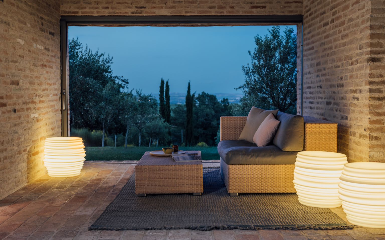 Babylon Tabouret/table d'appoint Dedon