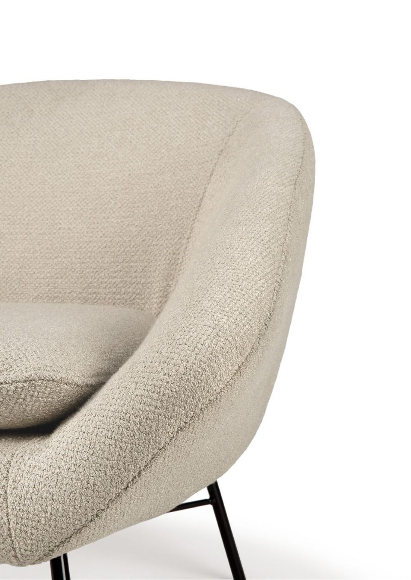 Barrow  Fauteuil Ethnicraft off white
