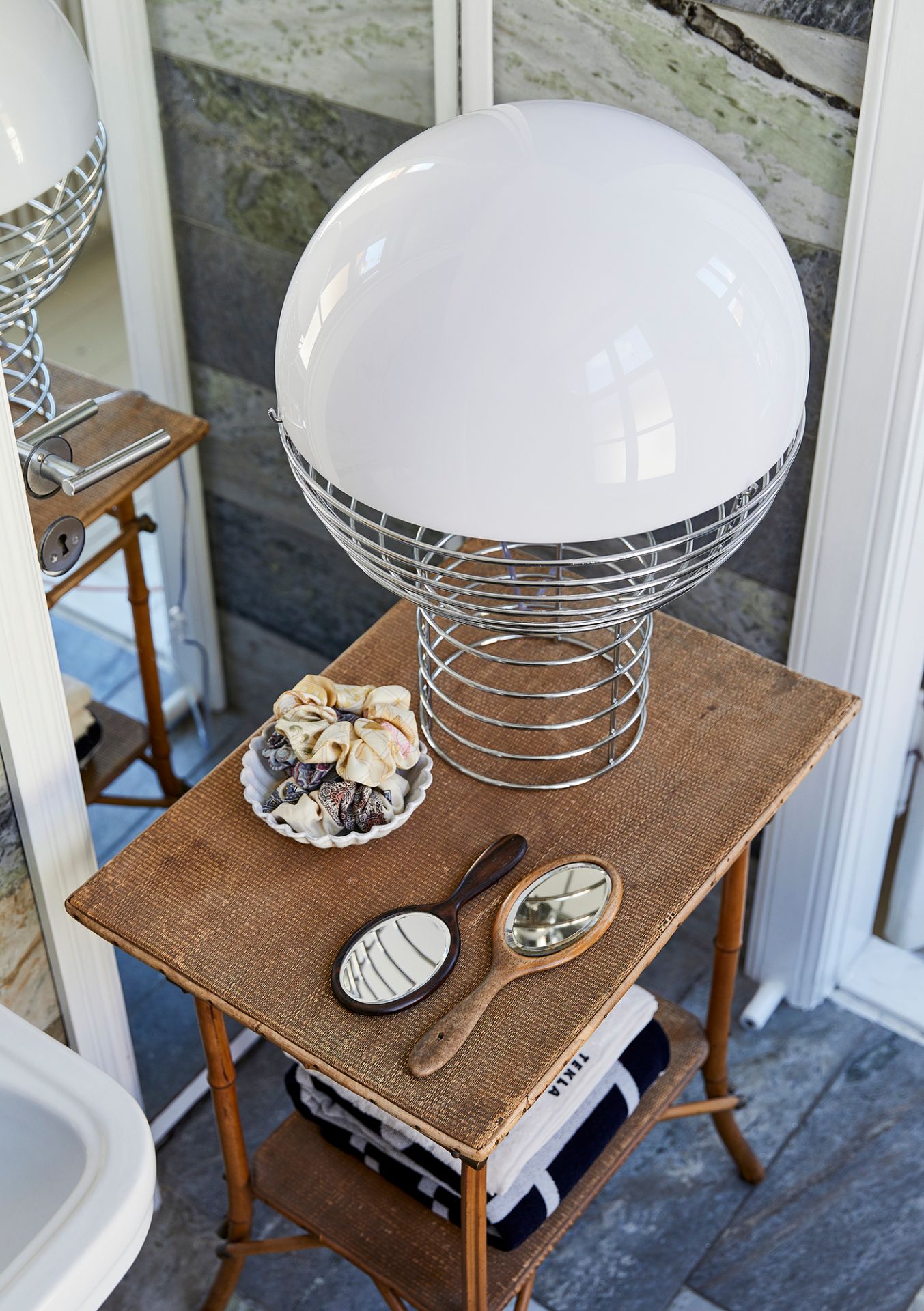 Wire Large lampe de table Verpan