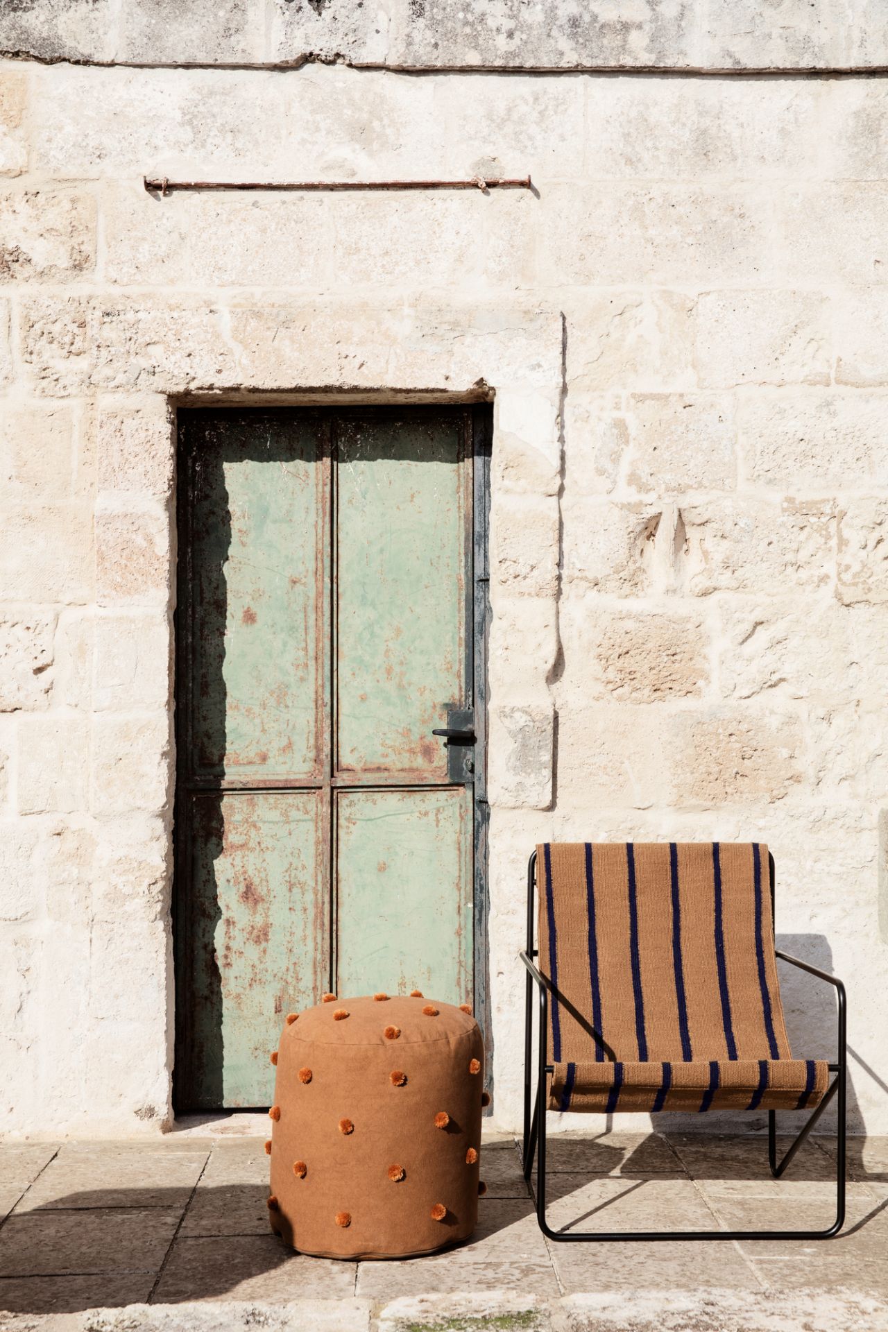 Desert Lounge chaise Noir Ferm Living