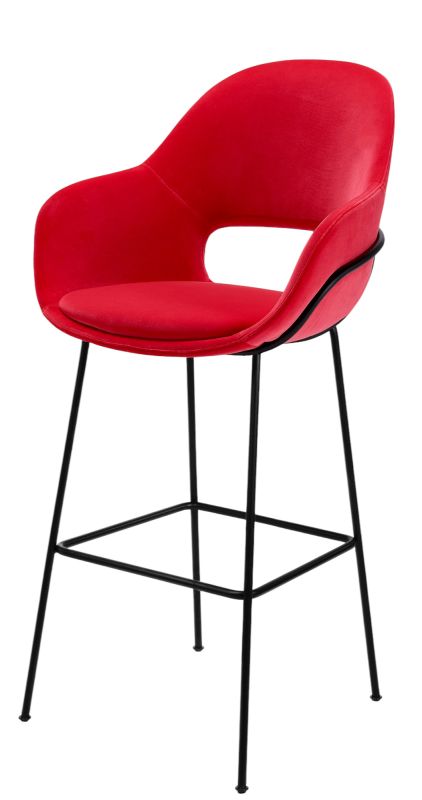 Theia Barstool Armchair High Tabouret de bar Freifrau Manufacture