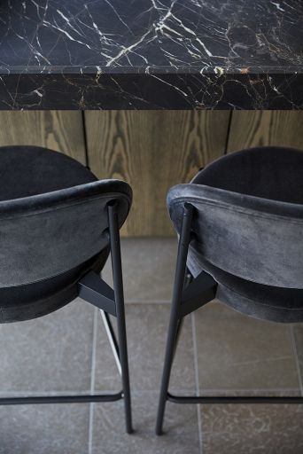 Series 430 Bar Stool Tabouret de bar 75 cm NOIR / REMIX 123 Verpan OFFRE SPECIALE