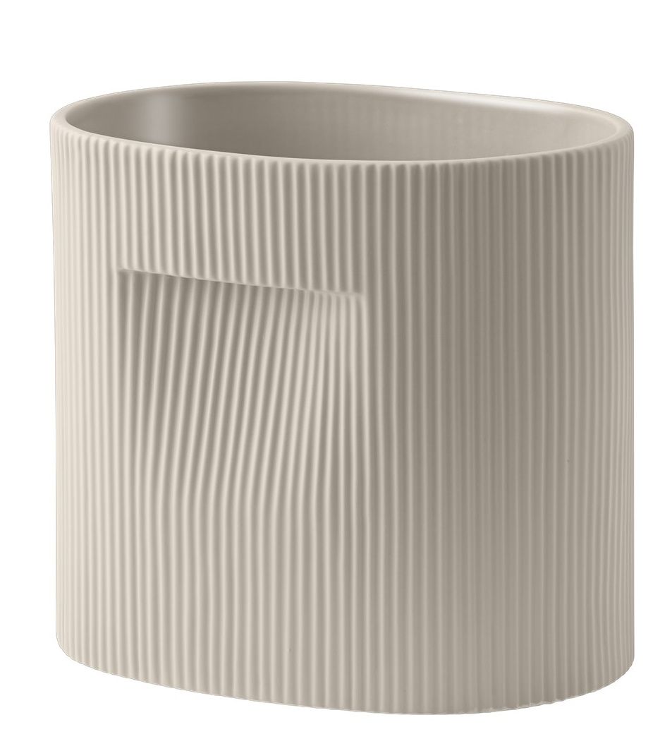 Ridge Planter pot de fleurs Muuto H 24 cm