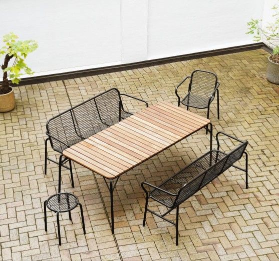 Vig Dining Bench Banc extérieur Normann Copenhagen
