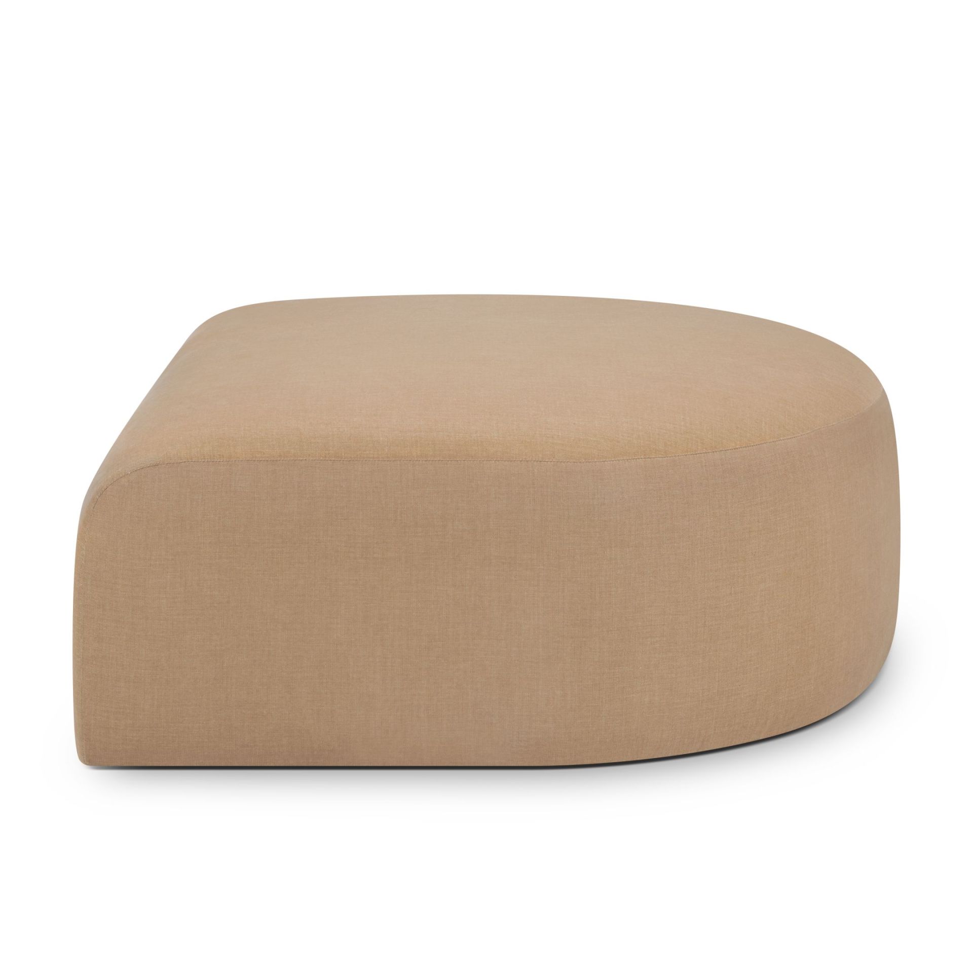 Tabouret semi-circulaire Bulky Light Sepia Ethnicraft