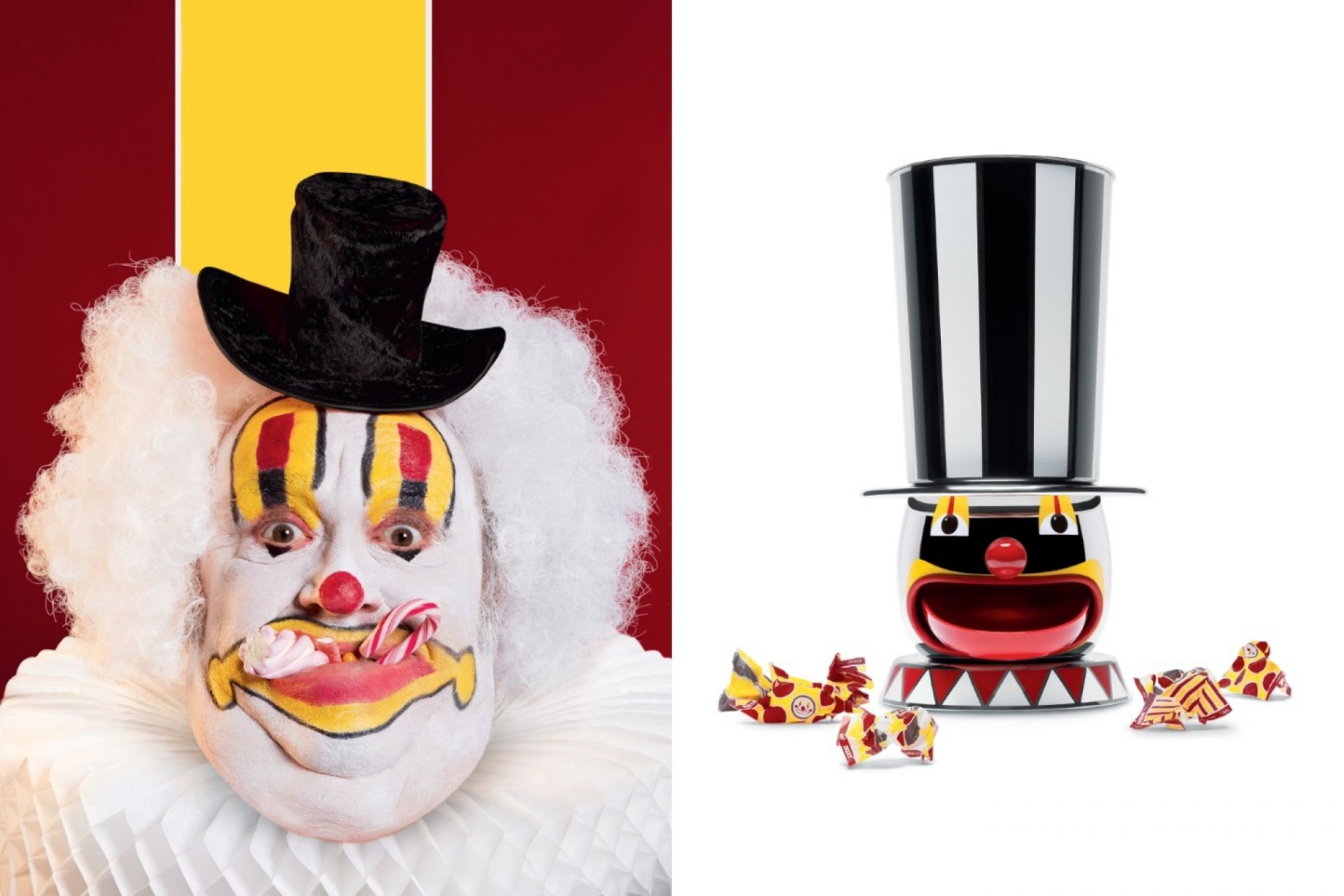 The Candyman Distributeur de Bonbons Alessi ÉDITION LIMITÉE