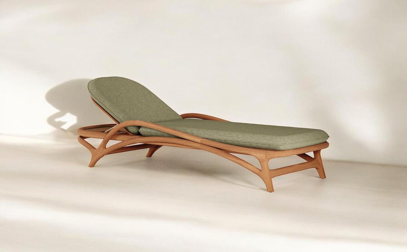 Chaise longue d'extérieur réglable Zen Morpho