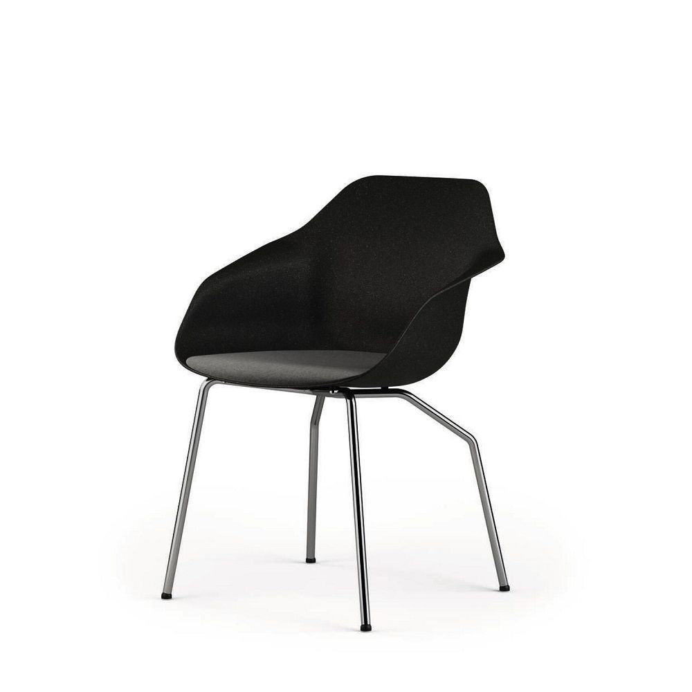 Yonda Universalstuhl Chaise à quatre pieds structure métal Wilkhahn 
