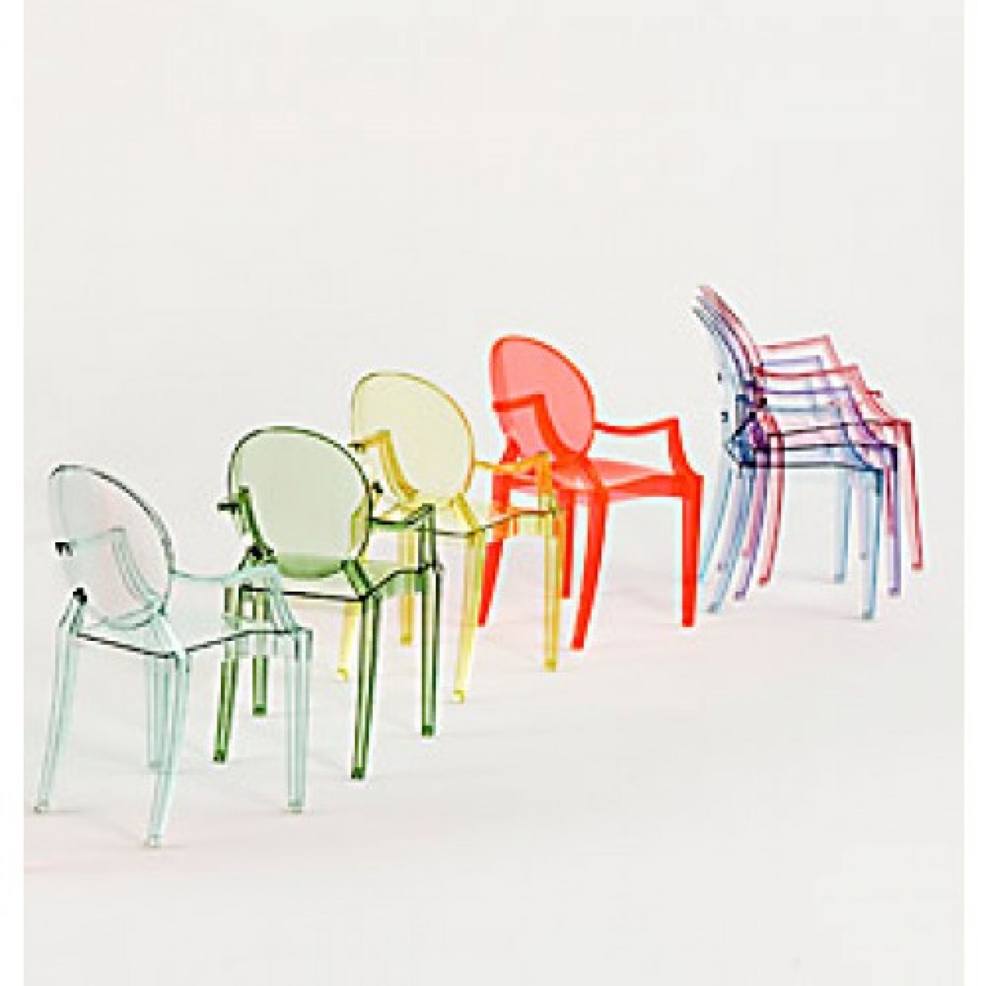 Lou Lou Ghost Enfants Chaise Kartell