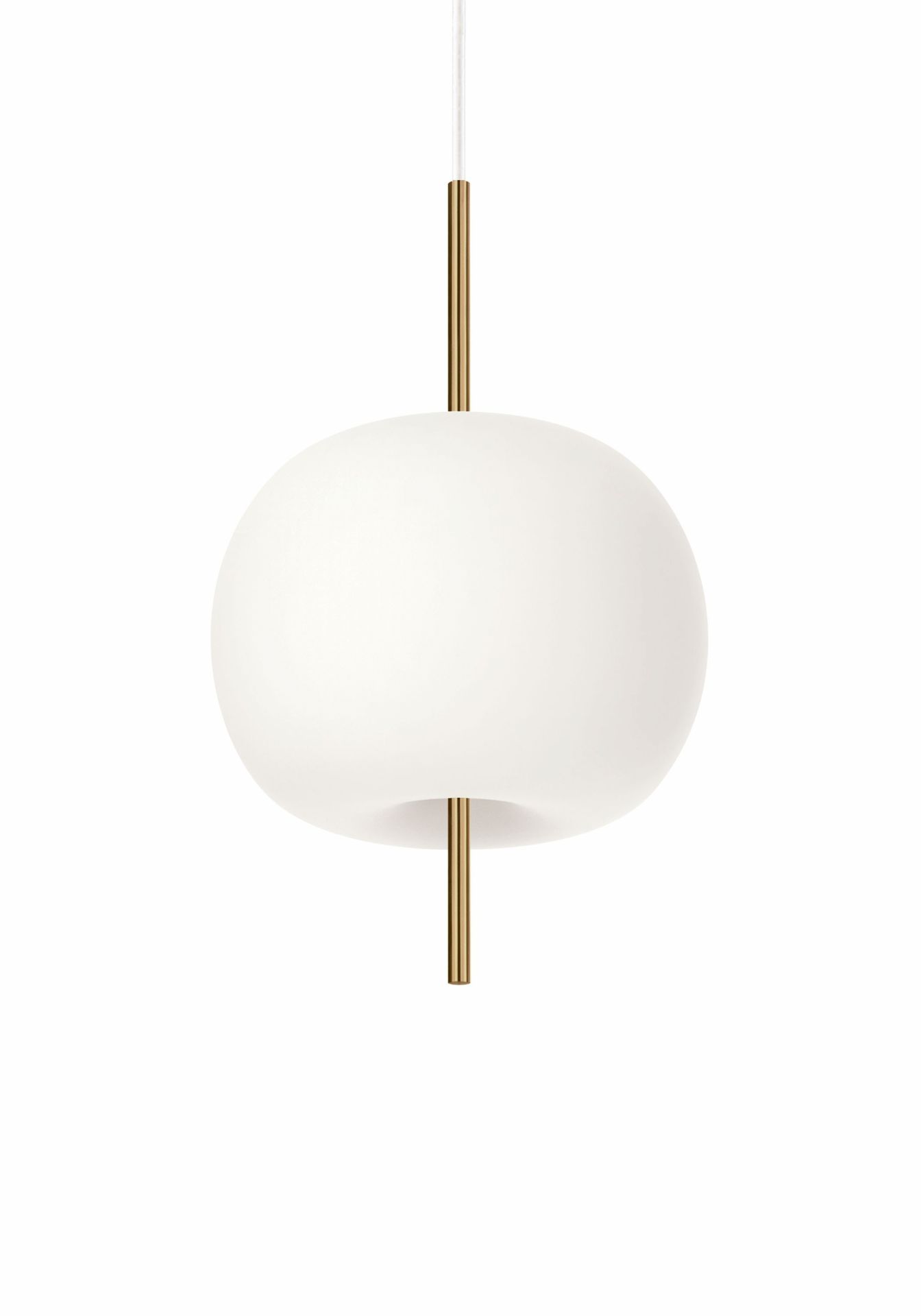 Kushi 16 Lampe suspendue laiton Kdln