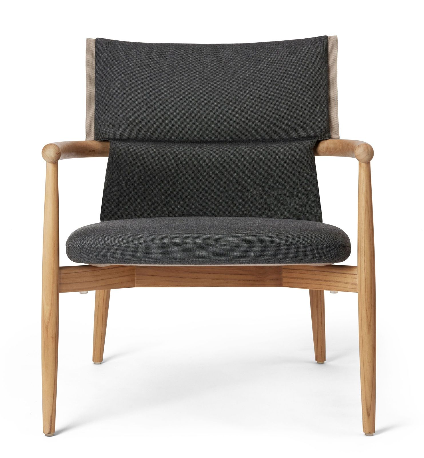 Embrace Outdoor Lounge Chair Chaise avec coussin Carl Hansen & Søn