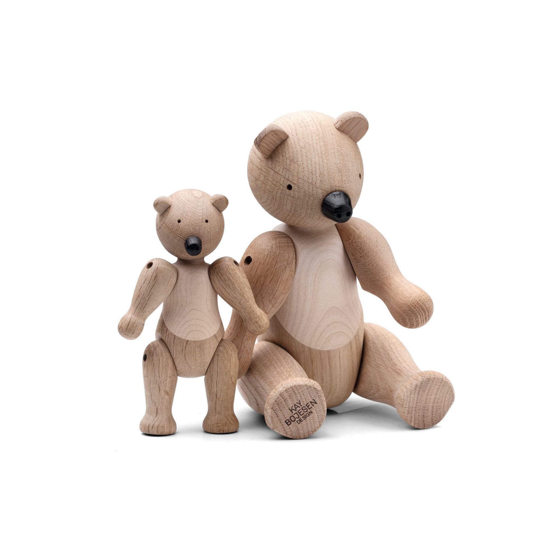 Ours Figure en bois moyen Kay Bojesen