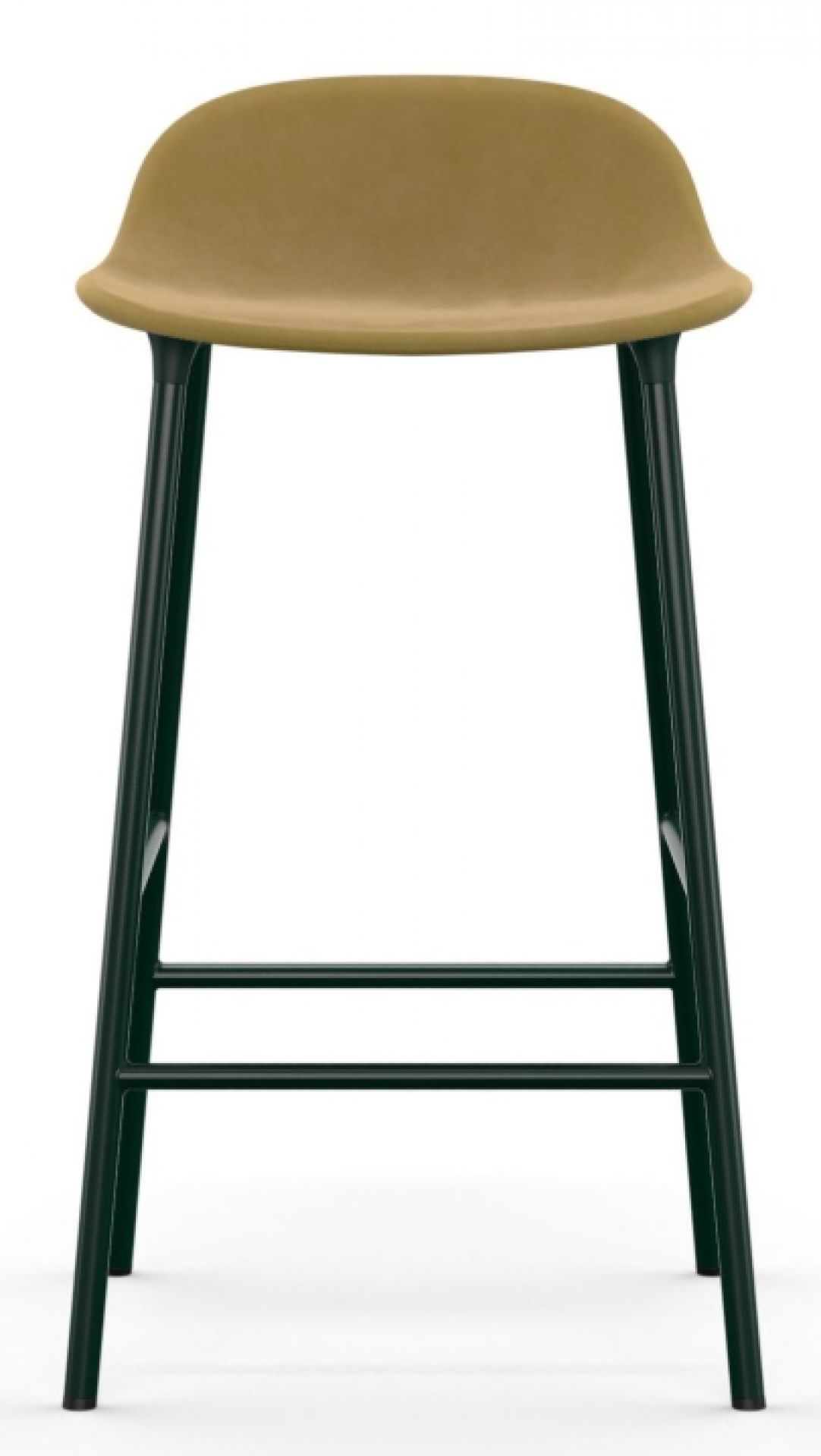 Form Barstool tabouret de bar H 65 cm Acier Rembourré Normann Copenhagen