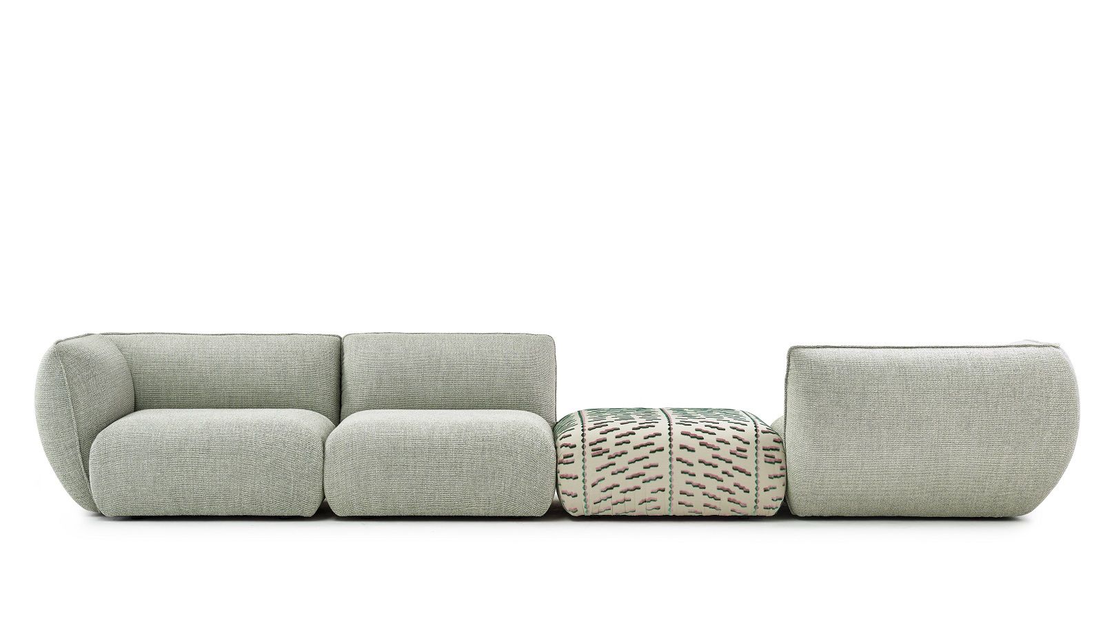 Canapé modulaire Mia Suggestion de combinaison 1 Freifrau Manufaktur
