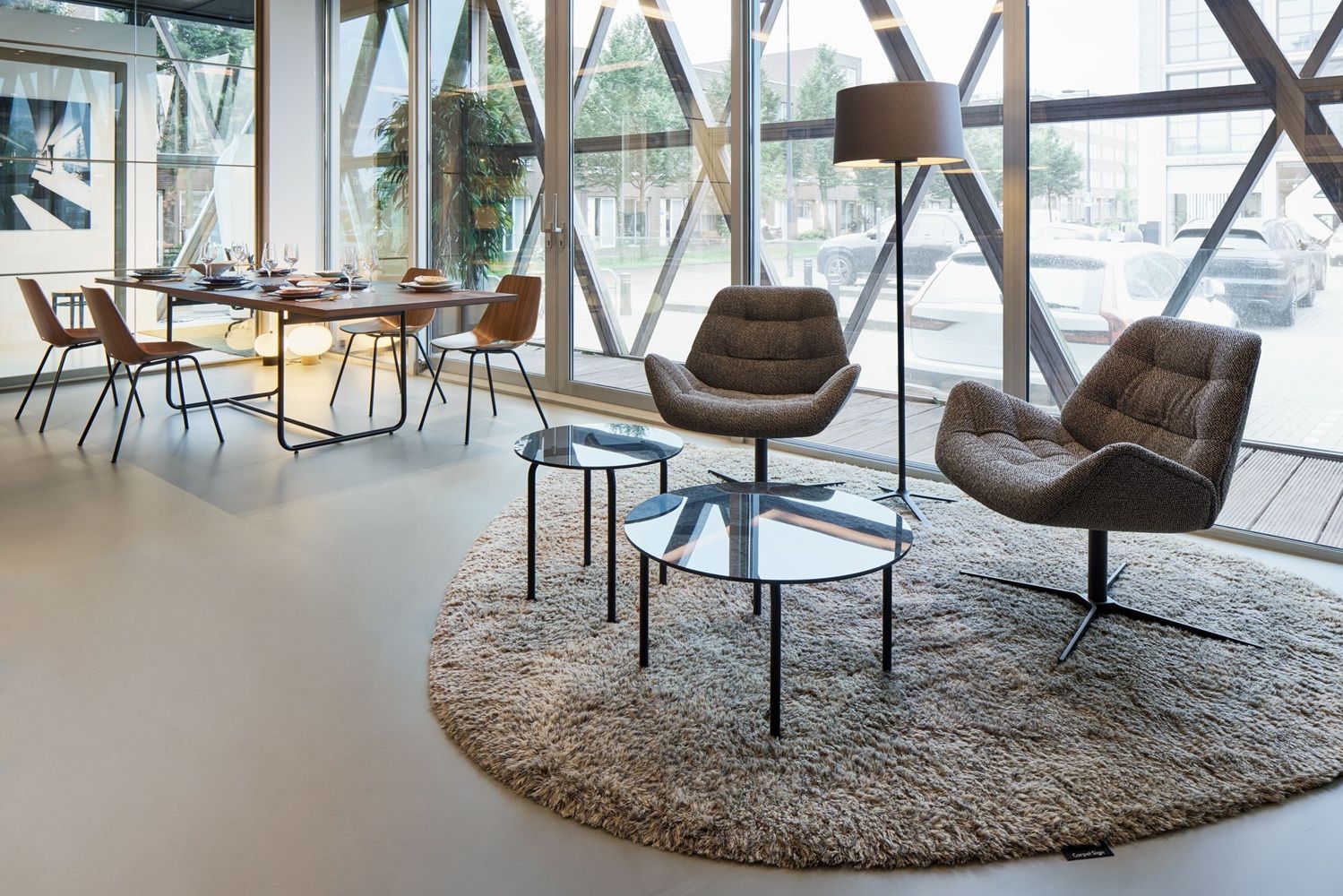 JS. Thonet by Jil Sander  S 1070 / S1070 Table de réunion Thonet