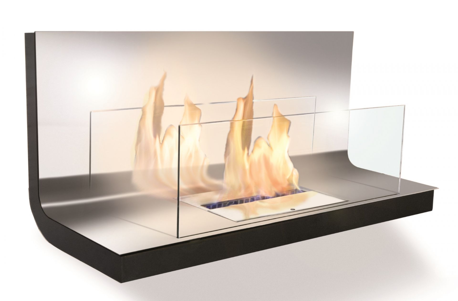 Wall Flame 1 Cheminée Éthanol Radius