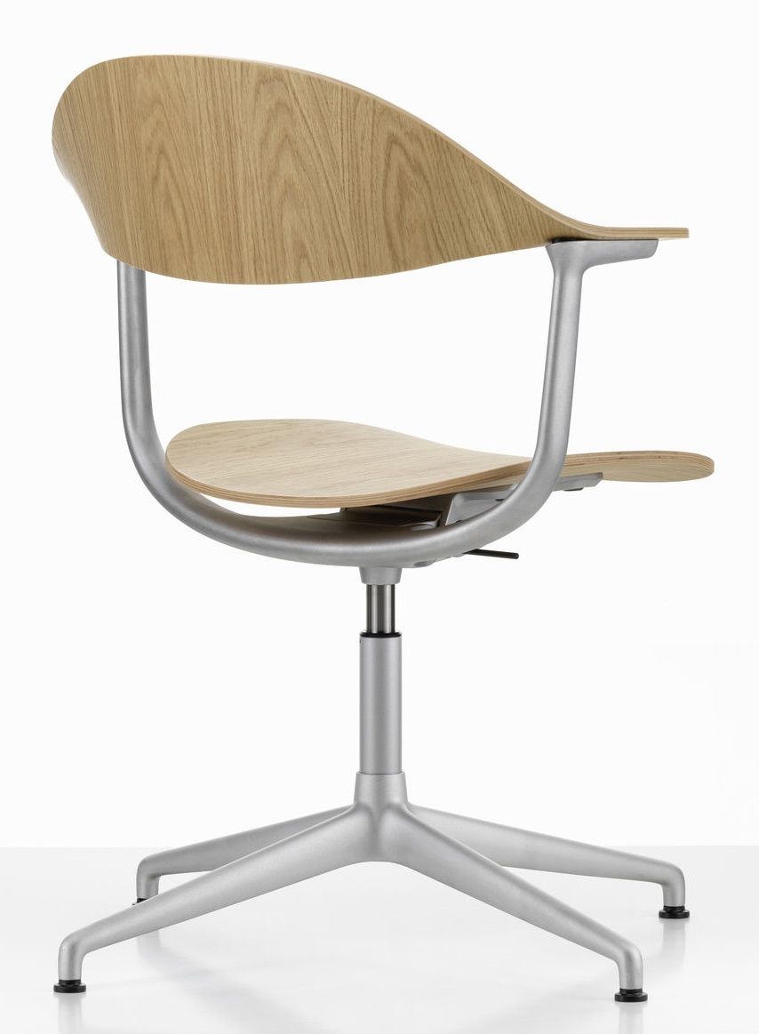 Mynt dossier et assise Plywood chaise de bureau Vitra