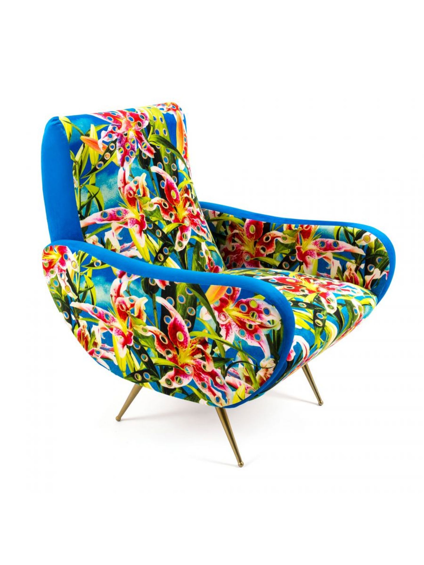 Toiletpaper fauteuil Flowers with holes Seletti Toiletpaper fauteuil Flowers with holes Seletti