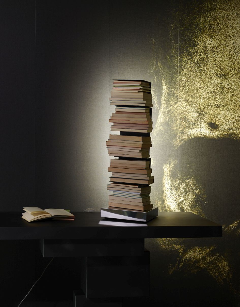 Ptolomeo Luce Bibliothèque avec éclairage Opinion Ciatti