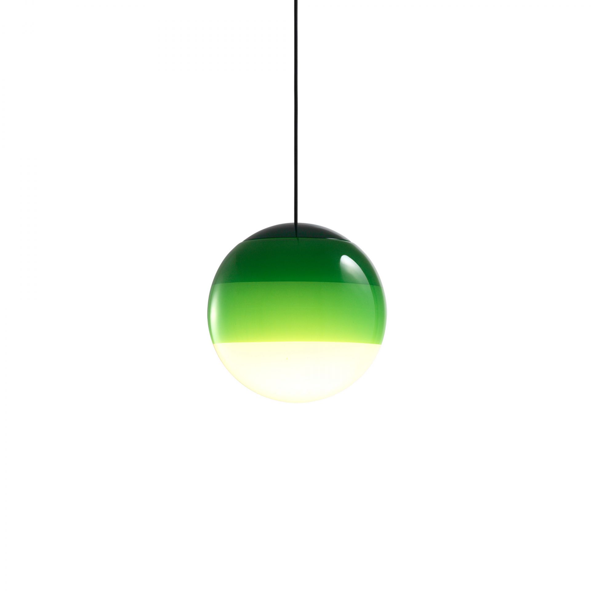 Dipping Light 20 LED Lampe suspension Marset vert