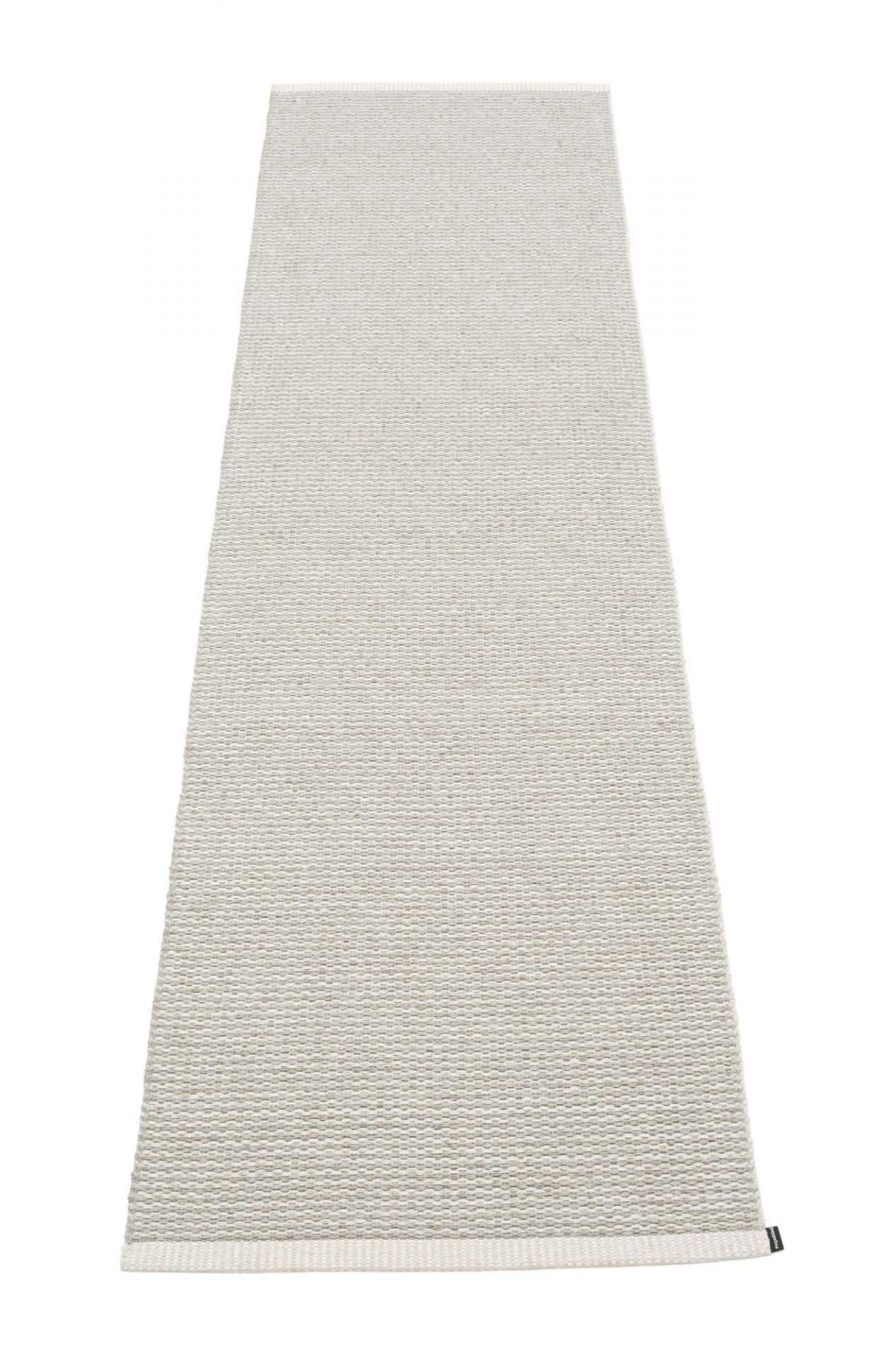 Tapis plastique Mono 60x250 cm GRIS FOSSILE - GRIS CHAUD Pappelina OFFRE SPECIALE